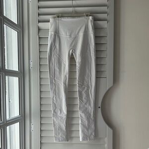 lululemon athletica Pure White Leggings